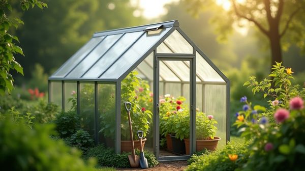 Renforcez votre jardin avec une serre de jardin polycarbonate