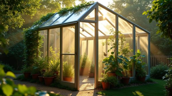 Renforcez votre jardin avec une serre de jardin polycarbonate